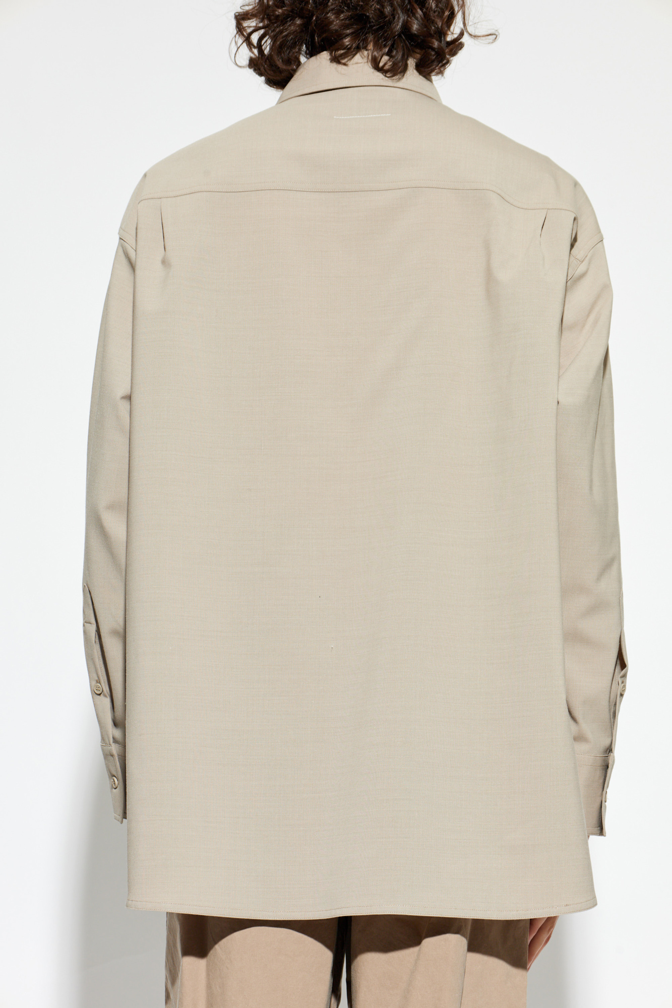 MM6 Maison Margiela Shirt with patches | Men's | Vitkac